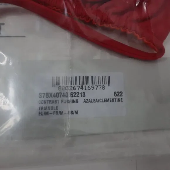 NEW Stella McCartney‎ Reversible bikini set, Red